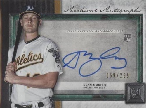 2020 Topps Museum Collection - Sean Murphy #AA-SM