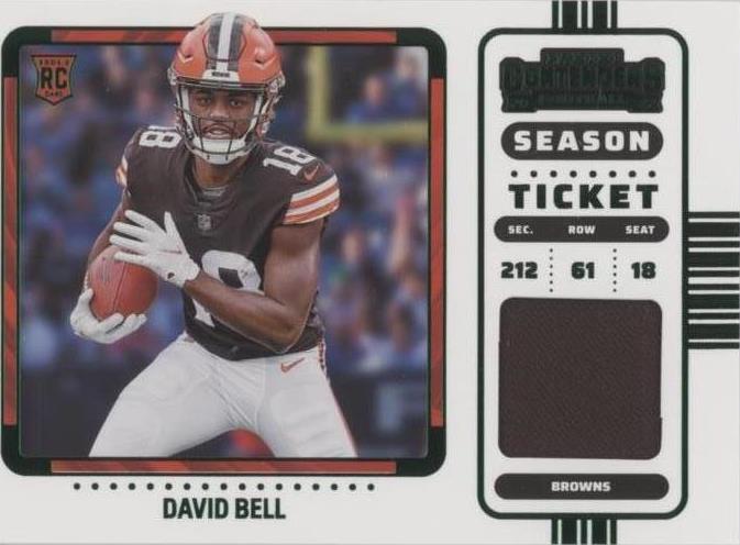 2022 Panini Contenders David Bell #RSV-DBE