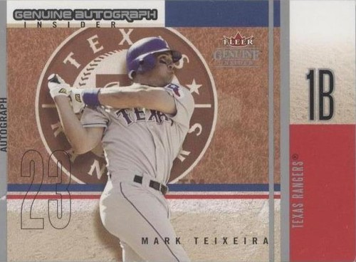 2004 Fleer Genuine Insider - Mark Teixeira #AI-MT