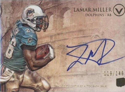 2012 Topps Valor Lamar Miller #VA-LM