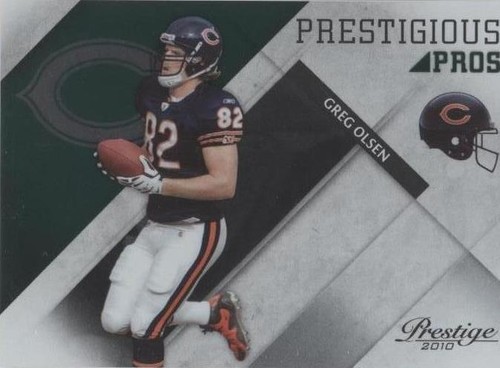2010 Playoff Prestige Greg Olsen #21
