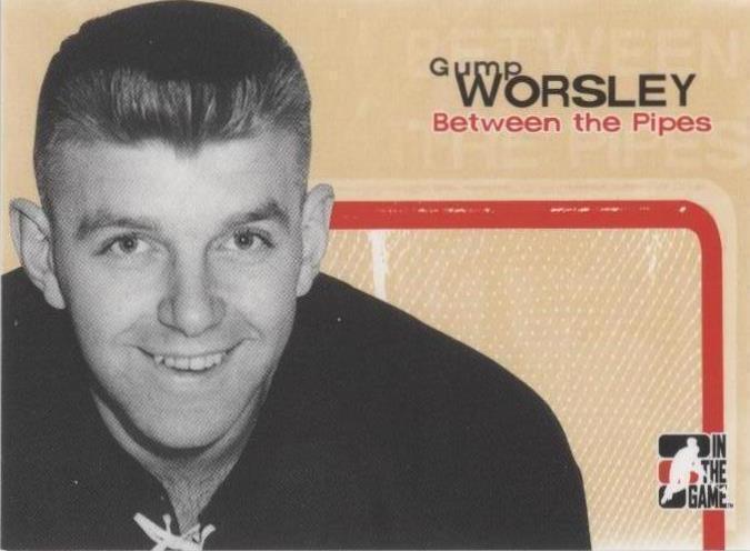 2005-06 In the Game Between the Pipes - Gump Worsley #25