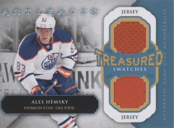 2013-14 Upper Deck Artifacts - Ales Hemsky #TS-AH