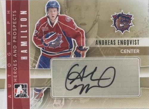 2011-12 In the Game Heroes and Prospects - Andreas Engqvist #A-AEN