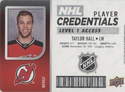 2017-18 Upper Deck MVP - Taylor Hall #NHL-TH