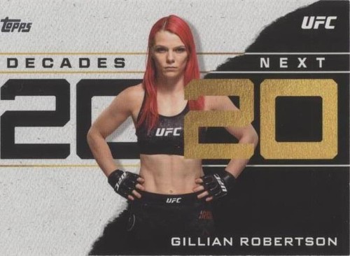 2020 Topps UFC - Gillian Robertson #DN-6