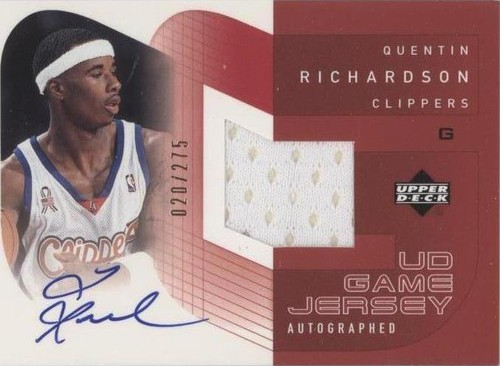 2002-03 Upper Deck - Quentin Richardson #AU-QR