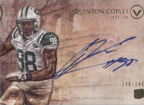 2012 Topps Valor Quinton Coples #VA-QC