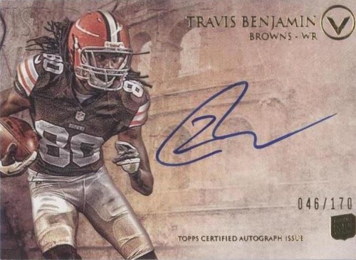 2012 Topps Valor Travis Benjamin #VA-TB