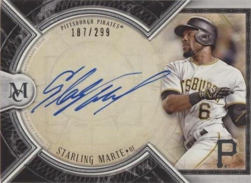 2018 Topps Museum Collection - Starling Marte #AA-SM