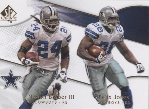 2009 SP Authentic Felix Jones Marion Barber III #132