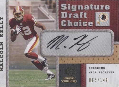 2008 SP Rookie Threads Malcolm Kelly #SDC-MK
