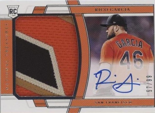 2020 Panini National Treasures - Rico Garcia #209