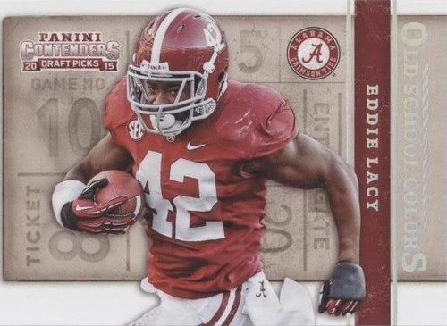 2015 Panini Contenders Draft Picks Eddie Lacy #19