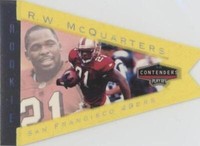 1998 Playoff Contenders R.W. McQuarters #82