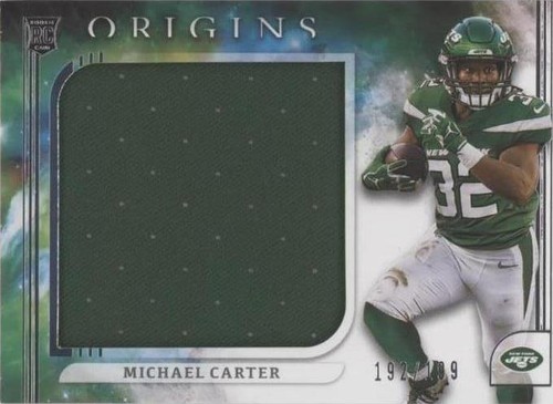 2021 Panini Origins Michael Carter #RJJ-MC