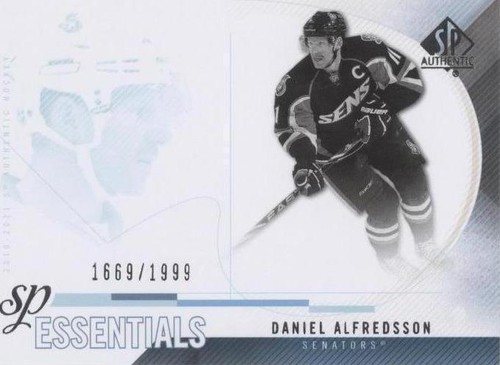 2010-11 SP Authentic - Daniel Alfredsson #161