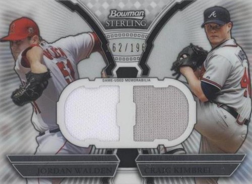 2011 Bowman Sterling - Craig Kimbrel Jordan Walden #DRB-WK