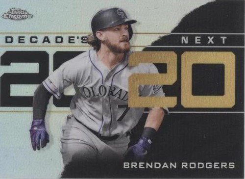 2020 Topps Chrome Update Series - Brendan Rodgers #DNC-7