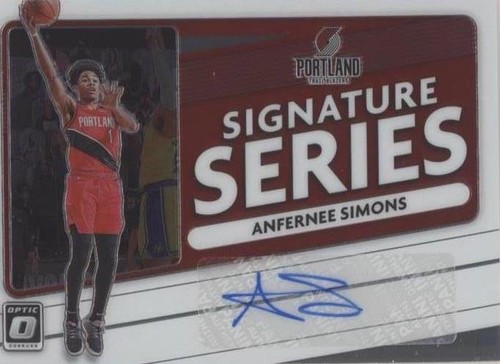2020-21 Panini Donruss Optic - Anfernee Simons #SS-ANF
