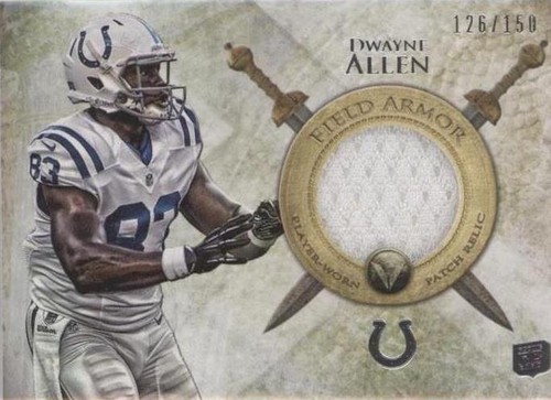 2012 Topps Valor Dwayne Allen #FAP-DA