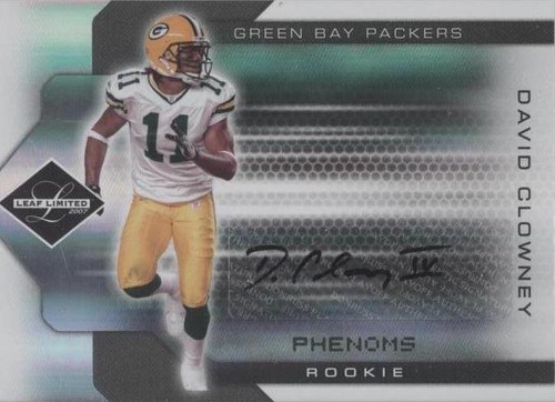 2007 Leaf Limited David Clowney #312