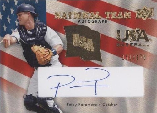 2008 Upper Deck - Petey Paramore #USA-PP