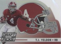2015 Panini Prizm Collegiate Draft Picks T. J. Yeldon #42