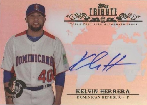 2013 Topps Tribute WBC - Kelvin Herrera #WTA-KH