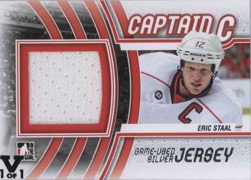 2011-12 In the Game Captain-C Series - Eric Staal #M-18