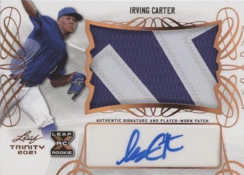 2021 Leaf Trinity - Irving Carter #PA-IC1