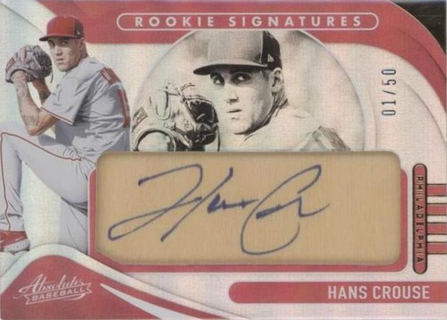 2022 Panini Absolute - Hans Crouse #145