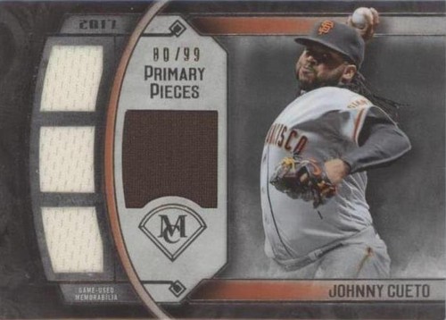 2017 Topps Museum Collection - Johnny Cueto #SPR-JC