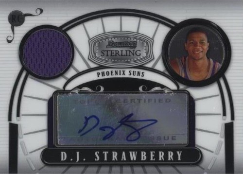 2007-08 Bowman Sterling - D.J. Strawberry #DJS1