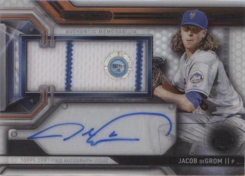 2016 Topps Strata - Jacob deGrom #CAAR-JD