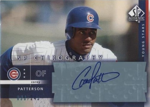 2003 SP Authentic - Corey Patterson #CP