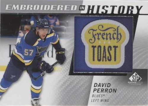 2021-22 Upper Deck SP Game Used - David Perron #29