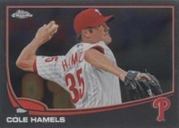 2013 Topps Chrome - Cole Hamels #76