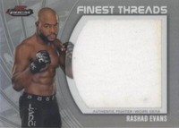 2012 Topps Finest UFC - Rashad Evans #JFT-RE