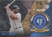 2017 Topps - Matt Kemp #JRPC-MK
