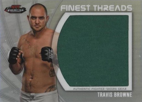 2012 Topps Finest UFC - Travis Browne #JFT-TB