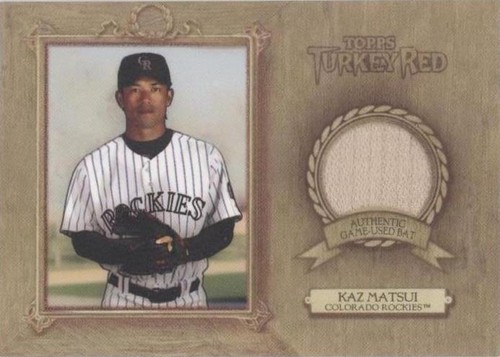 2007 Topps Turkey Red - Kazuo Matsui #TRR KM