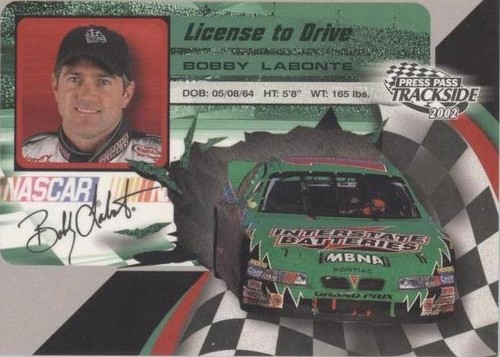 2002 Press Pass Trackside - Bobby Labonte #LD 18
