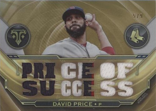 2019 Topps Triple Threads - David Price #TTR-DPR