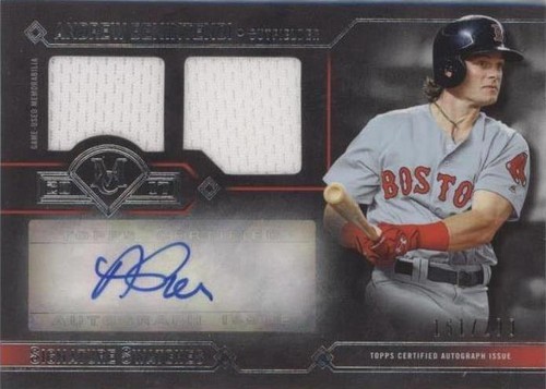 2017 Topps Museum Collection - Andrew Benintendi #DRA-ABN