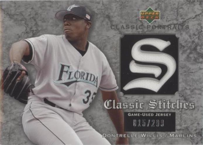 Retratos clásicos de cubierta superior 2003 - Dontrelle Willis #GJ-DW