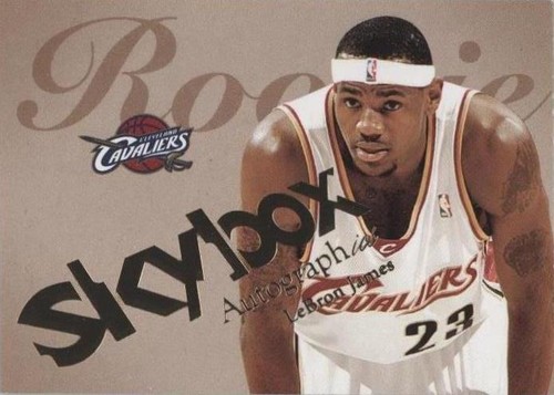 現物のみ　03-04 UD Future All Star レブロン ルーキー LeBron James Basketball 2003-04 Season Serial Numbered
