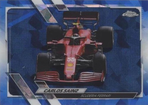 2021 Topps Chrome Sapphire Edition Formula 1 - Carlos Sainz #107