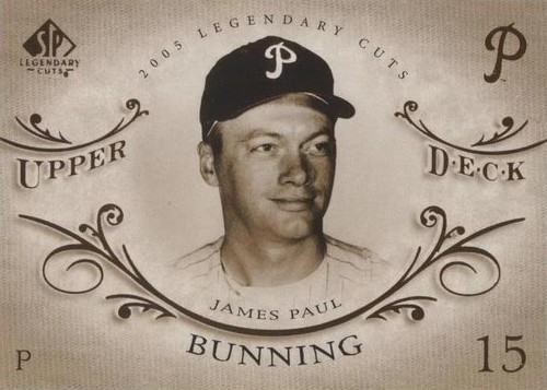 2007 SP Legendary Cuts #71 Jim Bunning | eBay