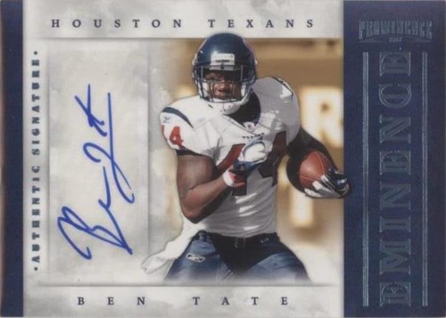 2012 Panini Prominence Ben Tate #7